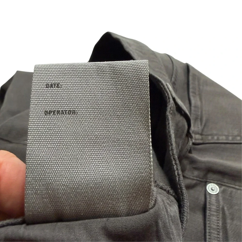 CITIZENS OF HUMANITY Gage Twill Pants Dark Gray Straight Leg Men's Size 32 Chino